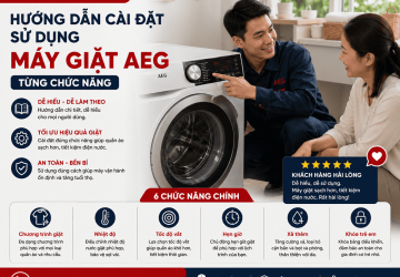 Cách Sử Dụng Máy Giặt AEG