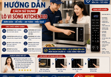 Sử Dụng Lò Vi Sóng KitchenAid