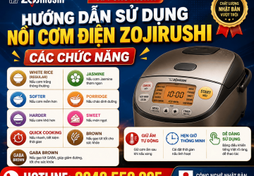 Sử Dụng Nồi Cơm Điện Zojirushi