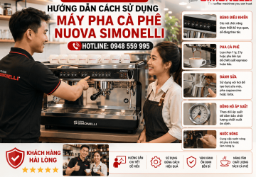 Sử Dụng Máy Pha Cà Phê Nuova Simonelli
