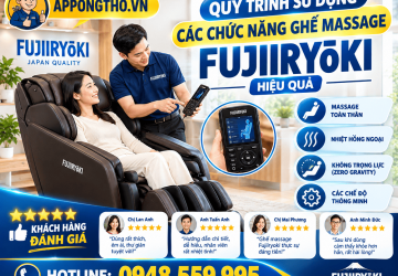 Sử Dụng Ghế Massage Fujiiryoki
