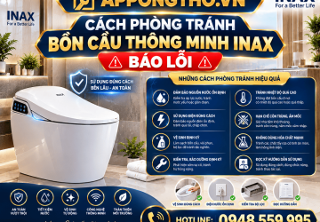 Mã Lỗi Bồn Cầu Thông Minh INAX