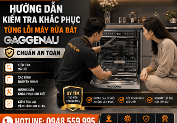 Bảng Mã Lỗi Máy Rửa Bát Gaggenau