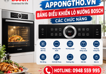 Hướng Dẫn Sử Dụng Lò Nướng Bosch