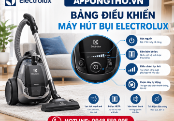 Sử Dụng Máy Hút Bụi Electrolux
