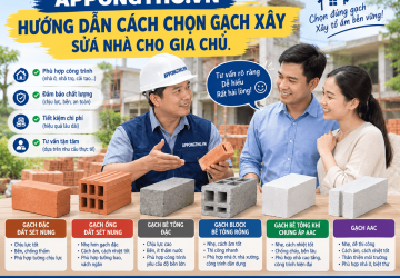 Loại gạch nào xây sửa nhà tốt nhất hiện nay?