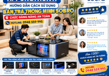 Sử Dụng Bàn Trà Sobro